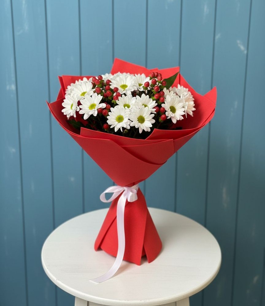 Букет цветов из: Хризантемы в Шилово