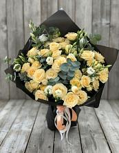 Букет цветов из:  Розы и Лизиантусы в Шилово