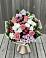 Букет цветов из: Альстромерии, Гвоздики, Розы и Хризантемы в Шилово