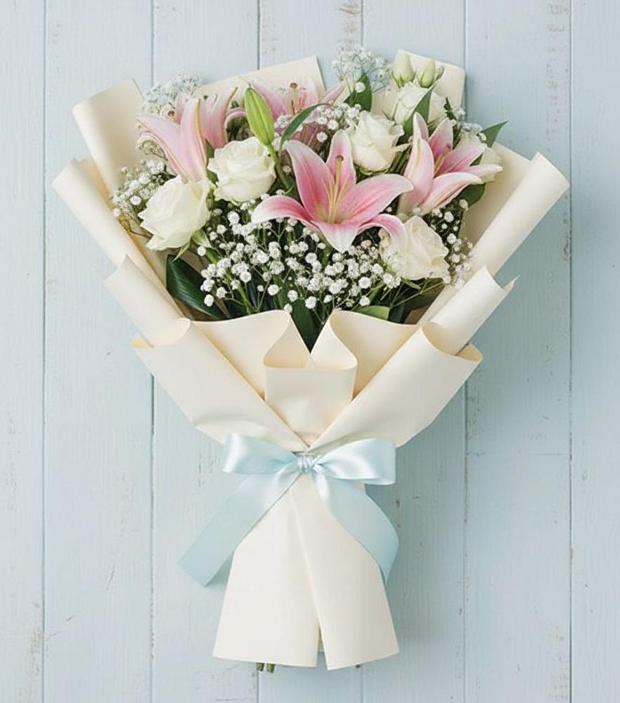 Букет цветов из: Лилии в Шилово