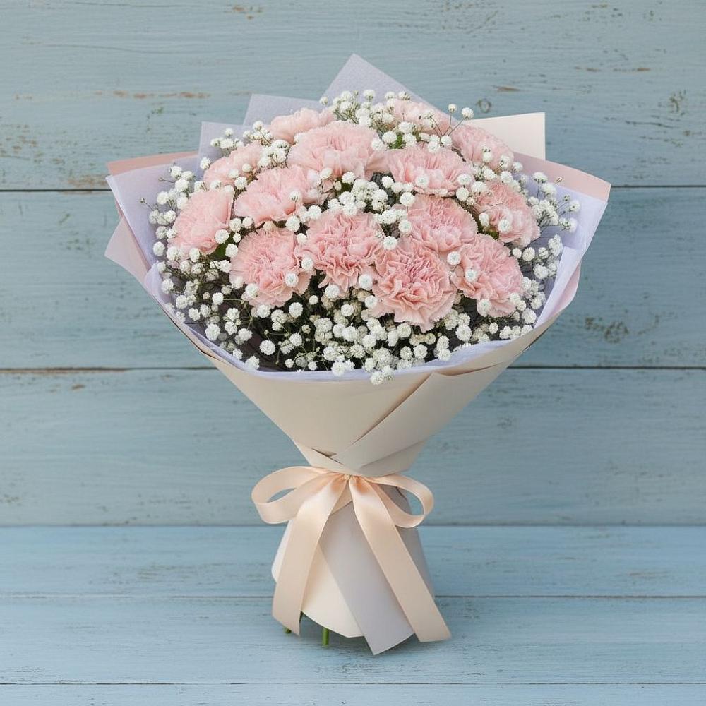 Букет цветов из: Гвоздики в Шилово