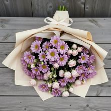 Букет цветов из:  Розы и Хризантемы в Шилово
