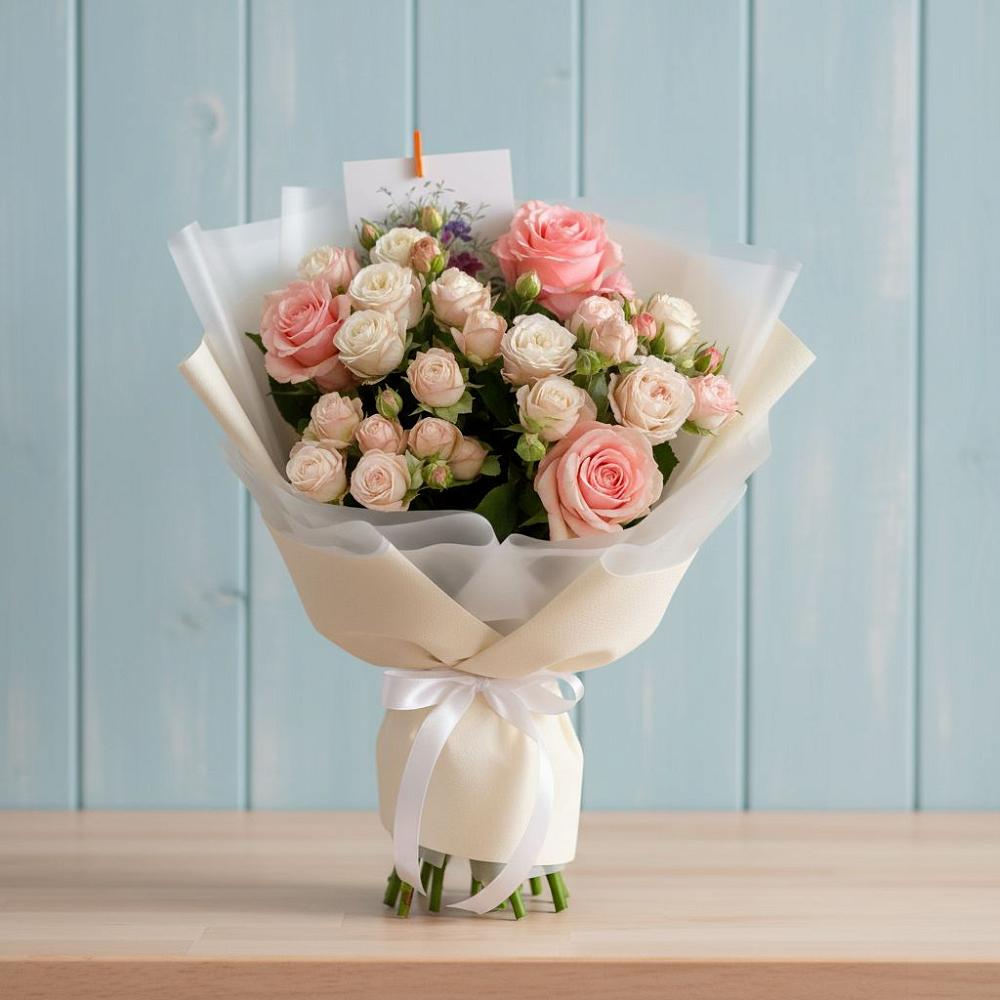 Букет цветов из: Розы в Шилово