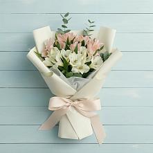 Букет цветов из:  Альстромерии в Шилово