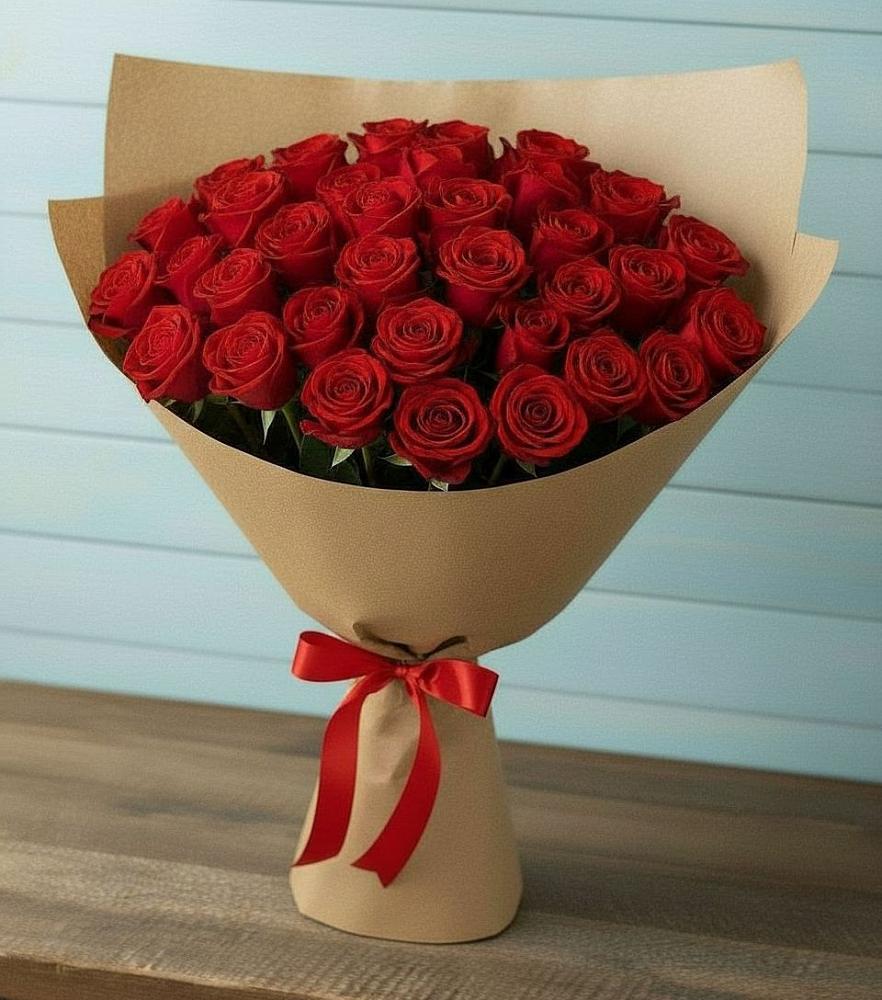 Букет Красные розы Милано в Шилово