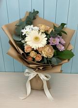 Букет цветов из:  Герберы и Хризантемы в Шилово