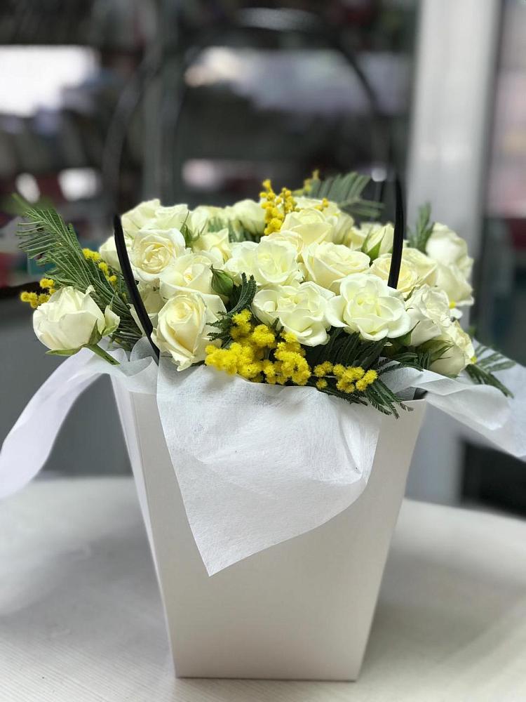 Цветочная композиция из Розы  в Шилово