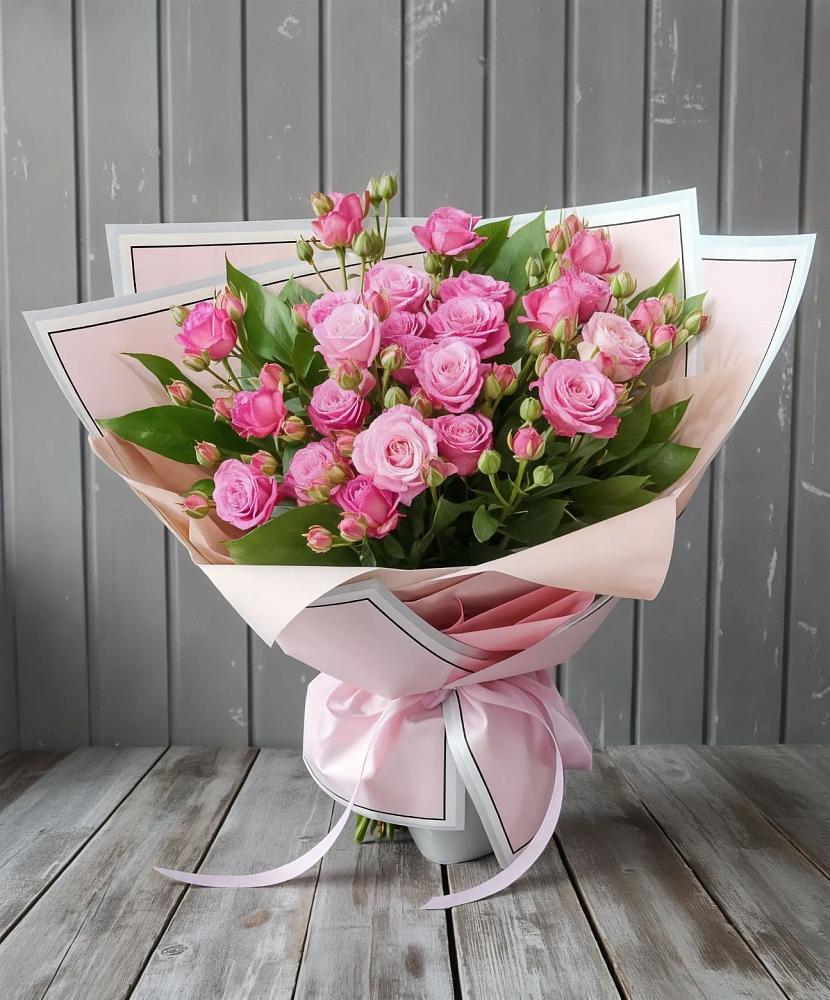 Букет Розовый кустик в Шилово