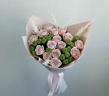 Букет цветов из:  Розы и Хризантемы #REPLACE_PRED# Шилово