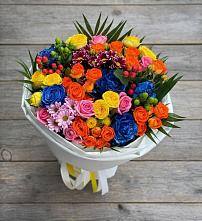 Букет цветов из:  Розы и Хризантемы в Шилово